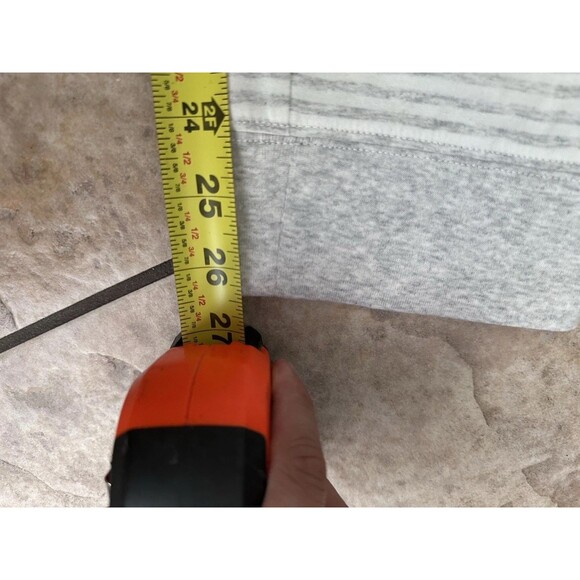 Haven Well Within Pajama Pants Gray Striped Women’s Large Organic Cotton NWT - Picture 7 of 7